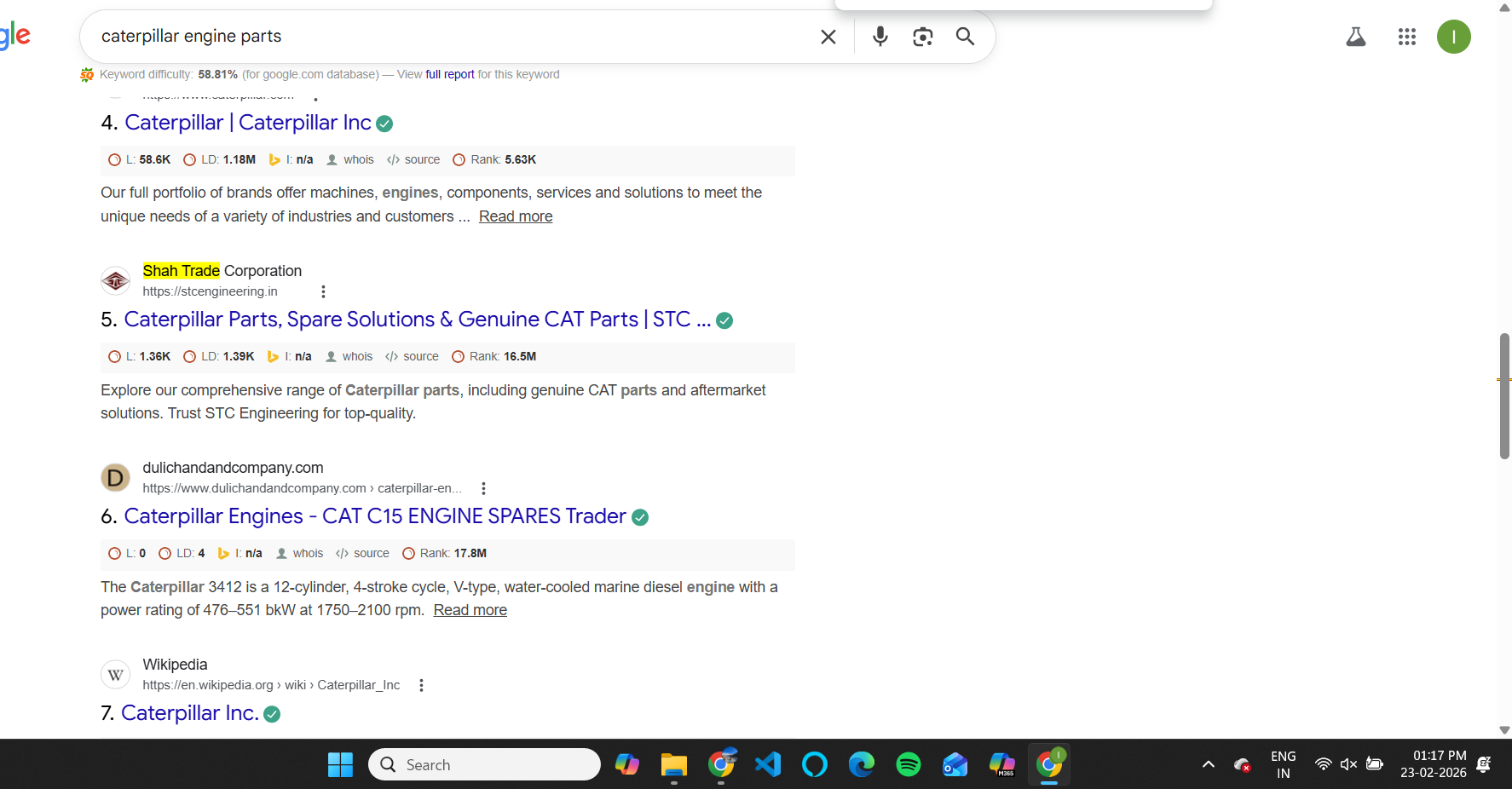 STC Engineering impressions